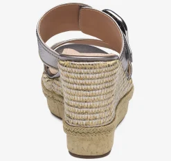Addison Buckle-Strap Wedge