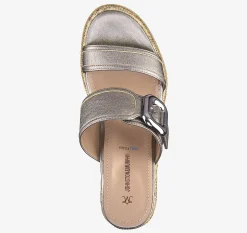 Addison Buckle-Strap Wedge