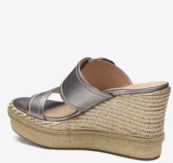 Addison Buckle-Strap Wedge
