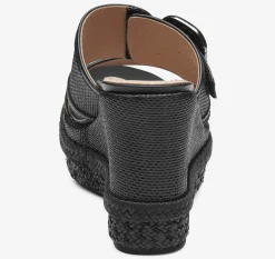 Addison Buckle-Strap Wedge