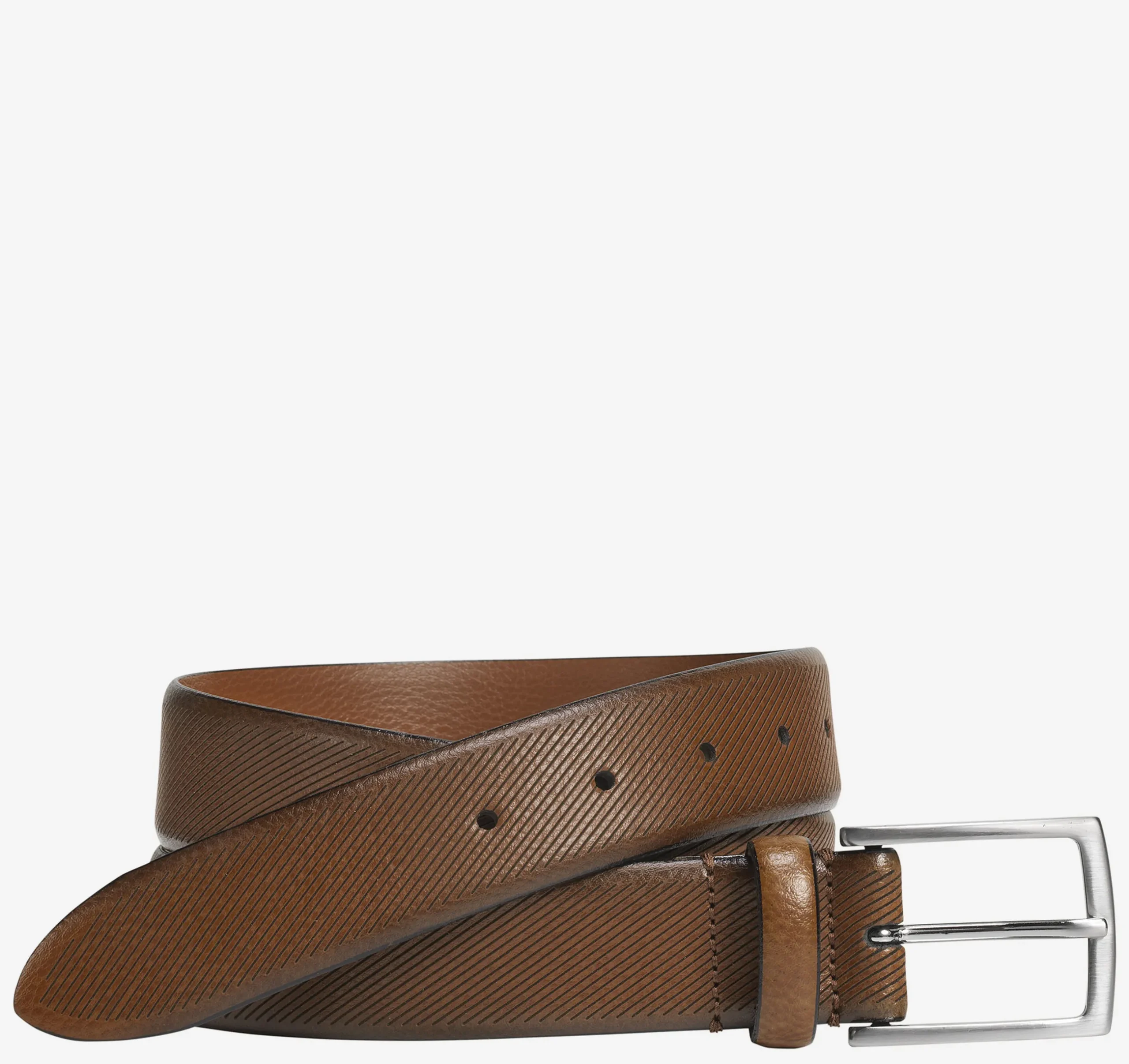 Diagonal Embossed Belt