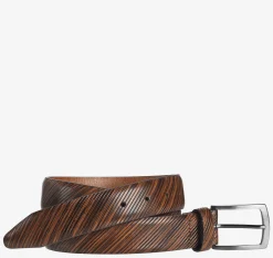 Diagonal-Etched Belt