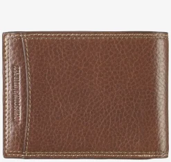 Double Contrast Stitch Billfold Wallet