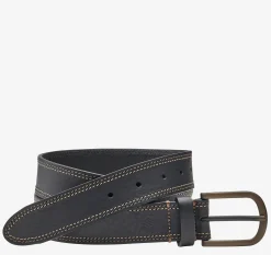 Double Contrast Stitched Belt