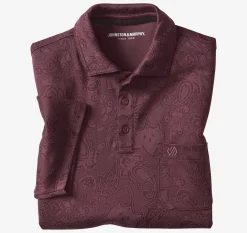 Evans Jacquard Polo