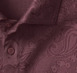 Evans Jacquard Polo