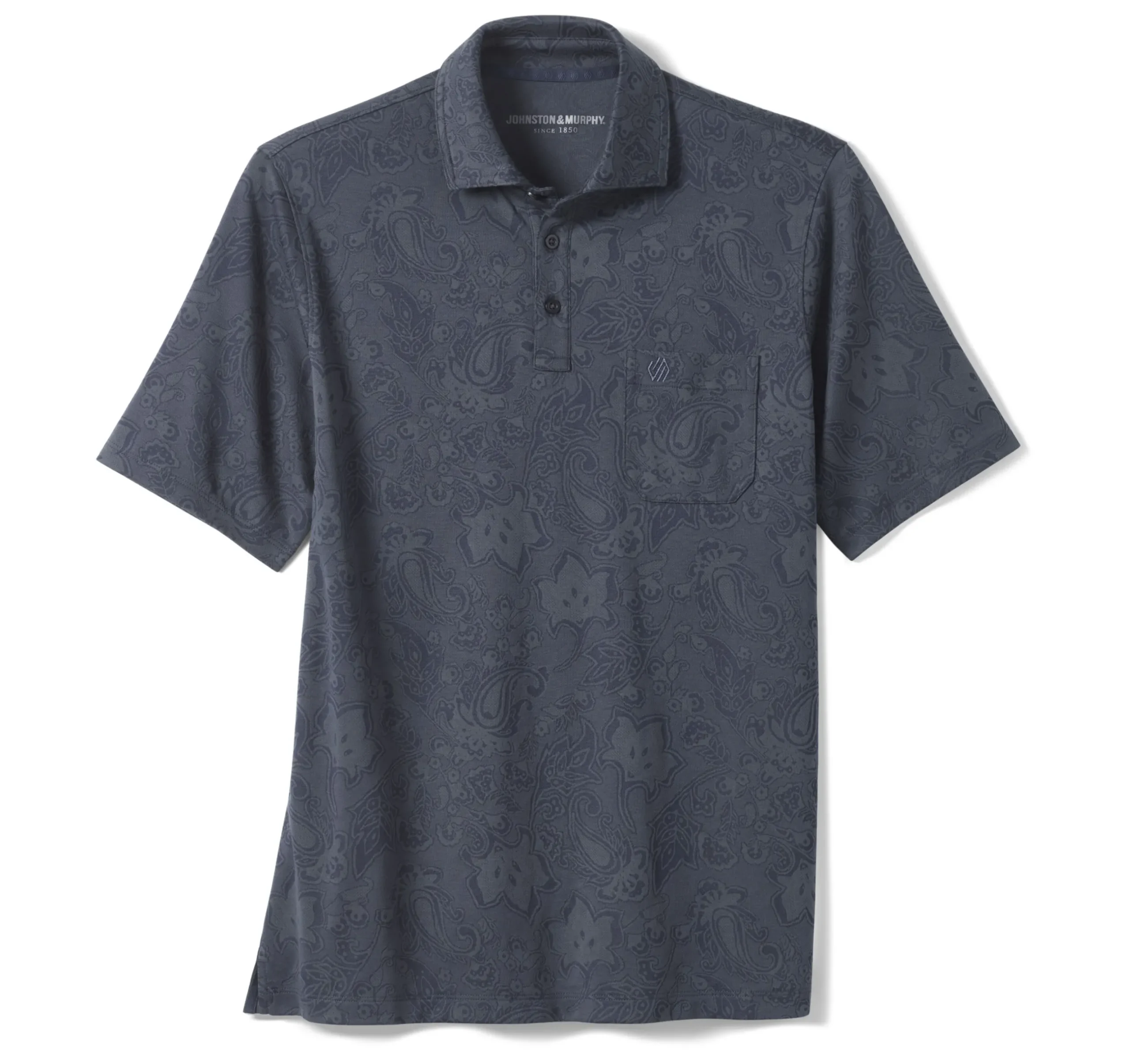 Evans Jacquard Polo