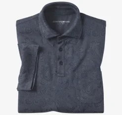 Evans Jacquard Polo
