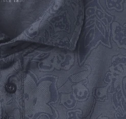 Evans Jacquard Polo