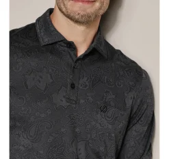 Evans Jacquard Polo