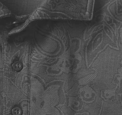 Evans Jacquard Polo