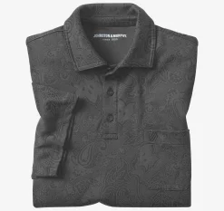 Evans Jacquard Polo