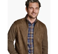 Faux-Suede Full-Zip