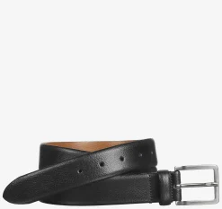 Feather-Edge Italian Leather Belt