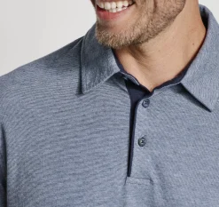 Fine-Stripe Polo