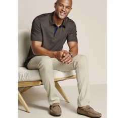 Fine-Stripe Polo