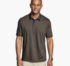 Fine-Stripe Polo