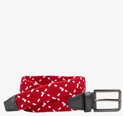 Game Day Woven Stretch-Knit Belt