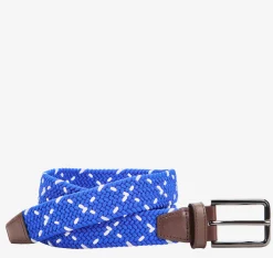 Game Day Woven Stretch-Knit Belt