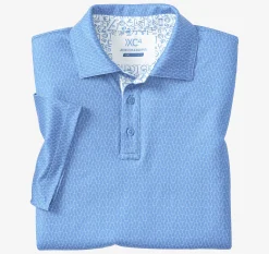 Game Day XC4® Goal Post Print Polo