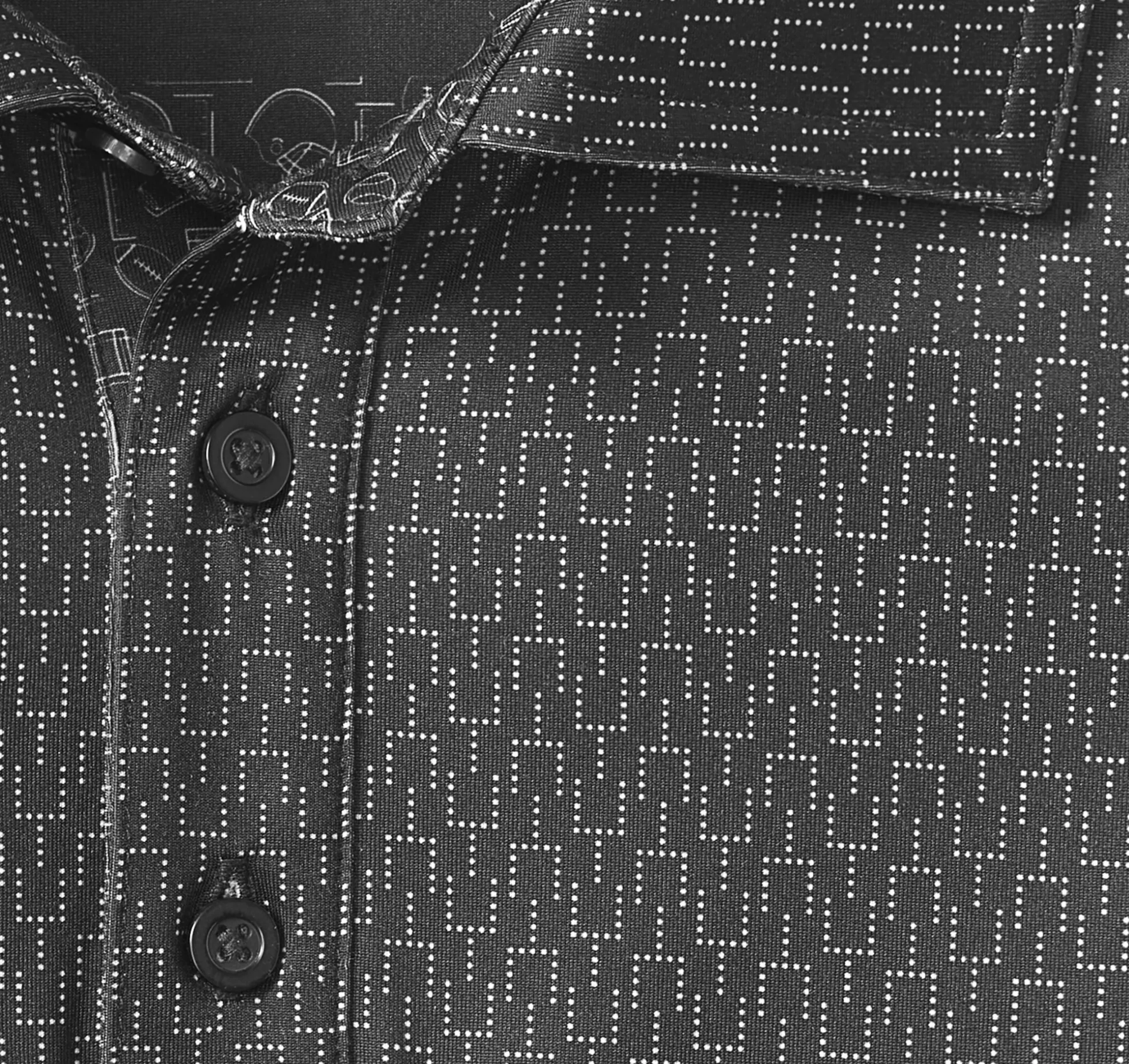 Game Day XC4® Goal Post Print Polo