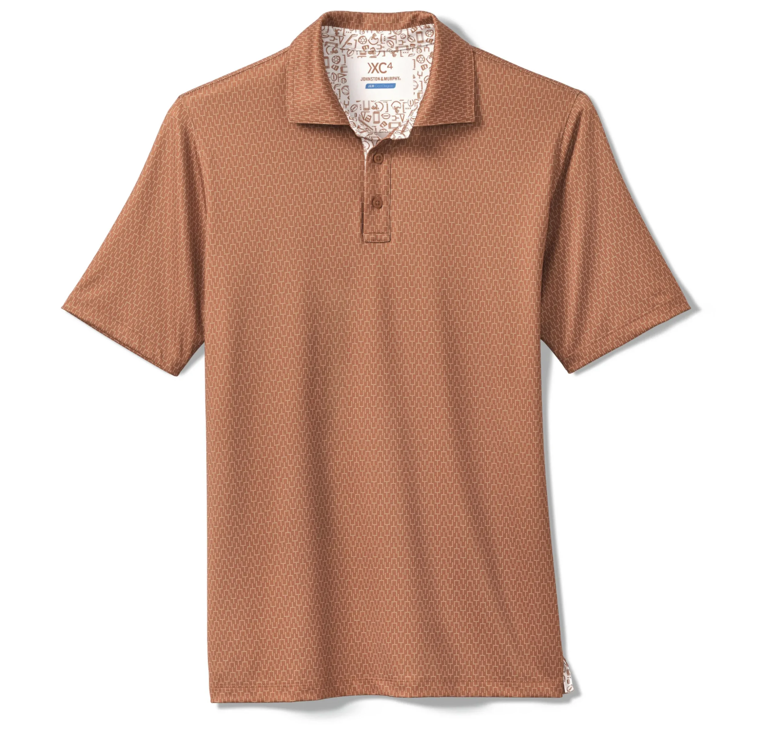 Game Day XC4® Goal Post Print Polo