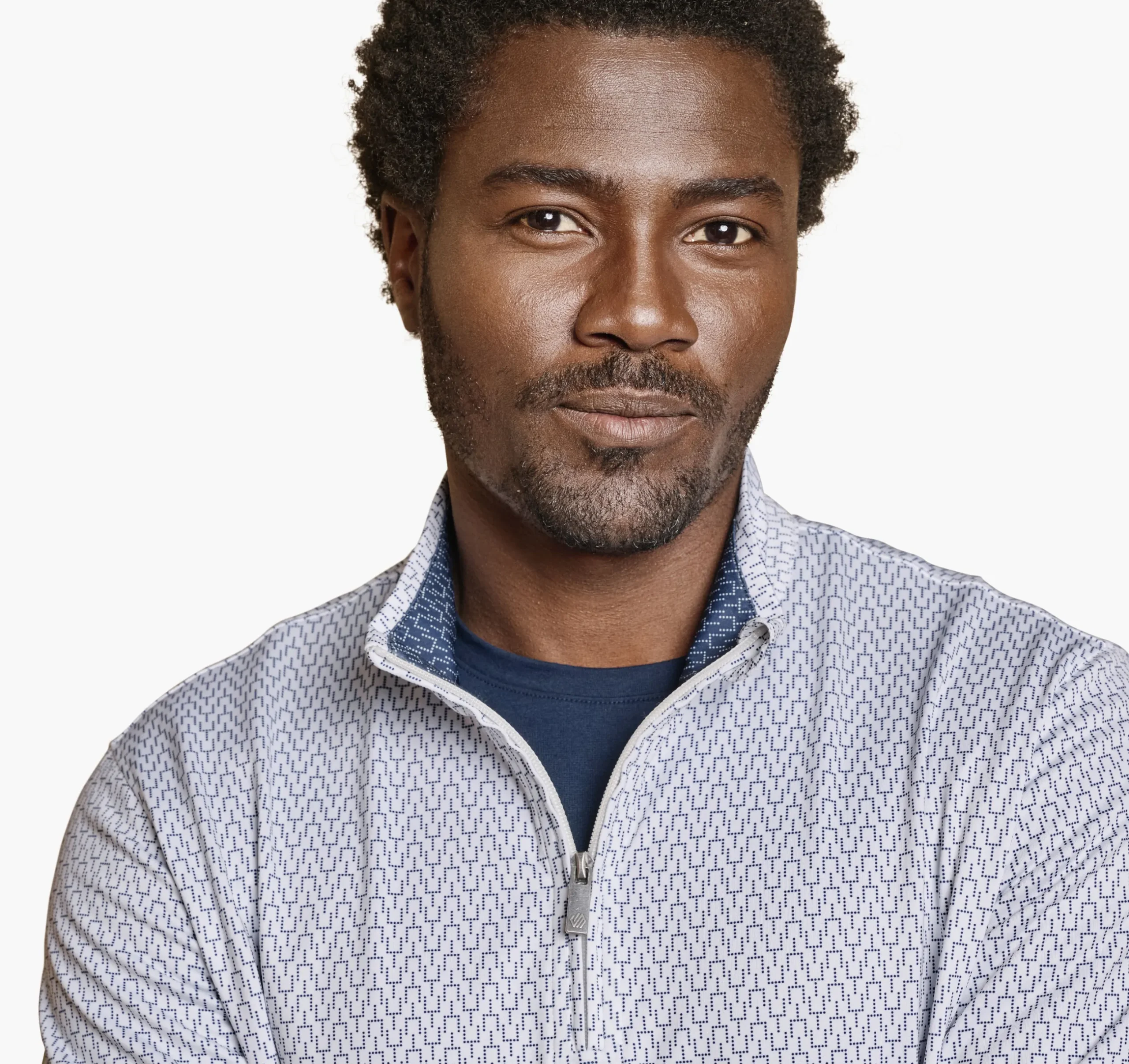 Game Day XC4® Goal Post Print Quarter-Zip
