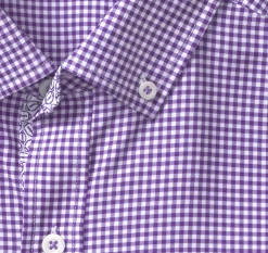 Game Day XC4® Long-Sleeve Gingham Shirt