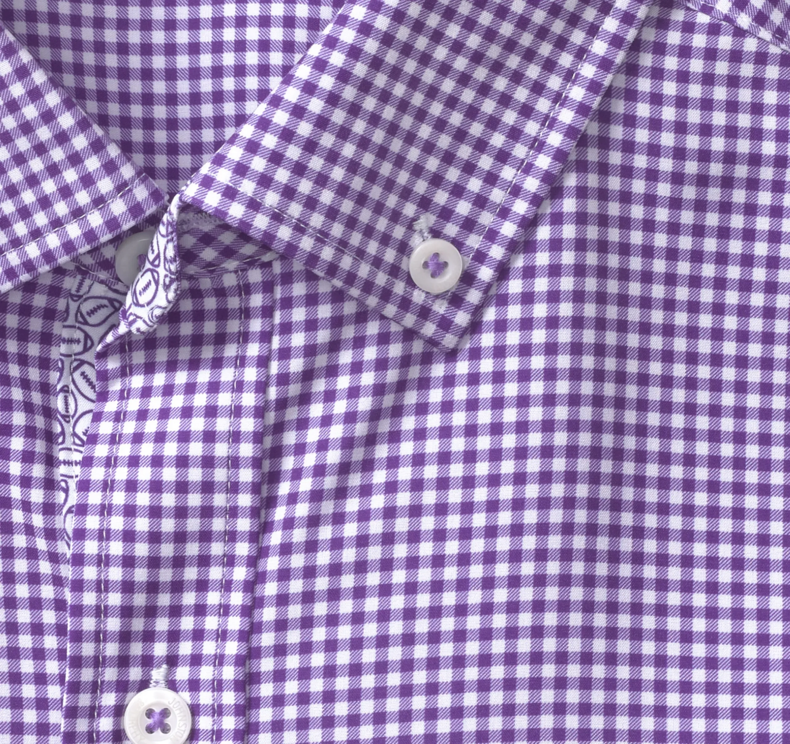 Game Day XC4® Long-Sleeve Gingham Shirt