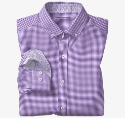 Game Day XC4® Long-Sleeve Gingham Shirt
