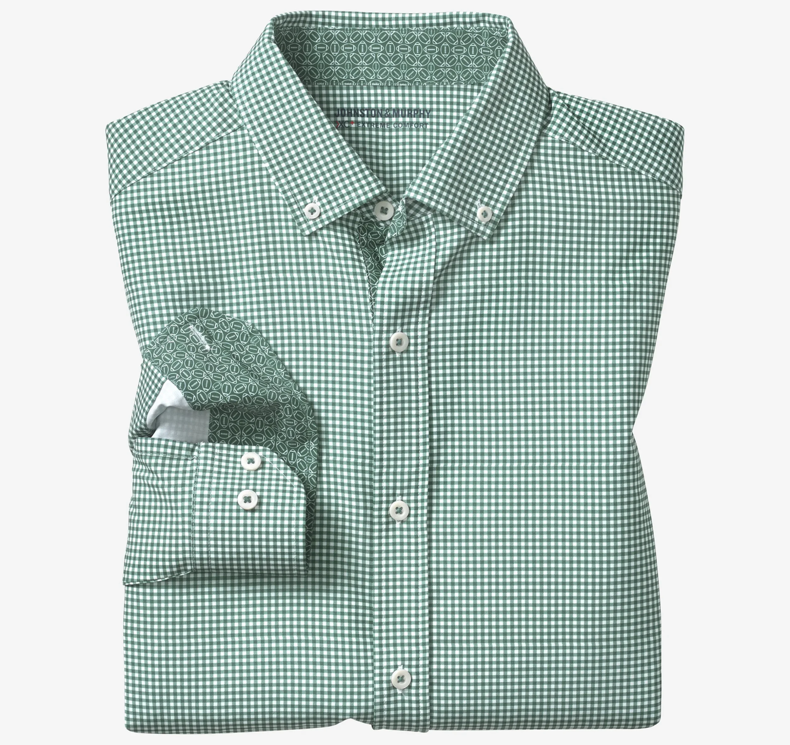 Game Day XC4® Long-Sleeve Gingham Shirt