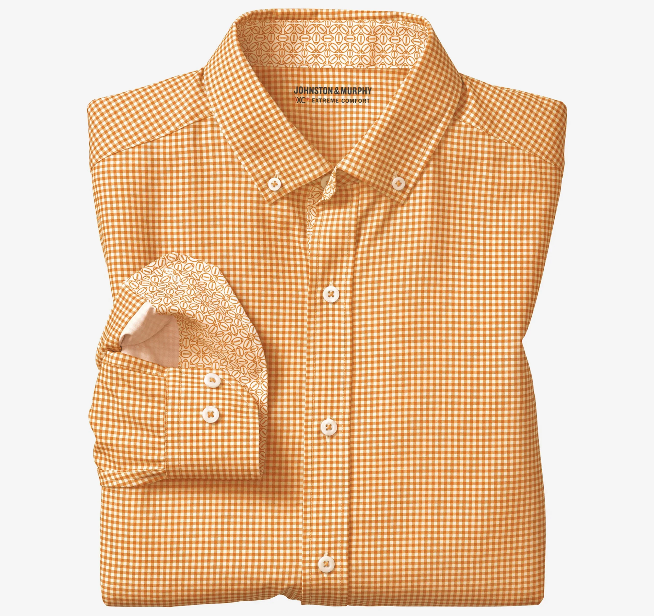 Game Day XC4® Long-Sleeve Gingham Shirt