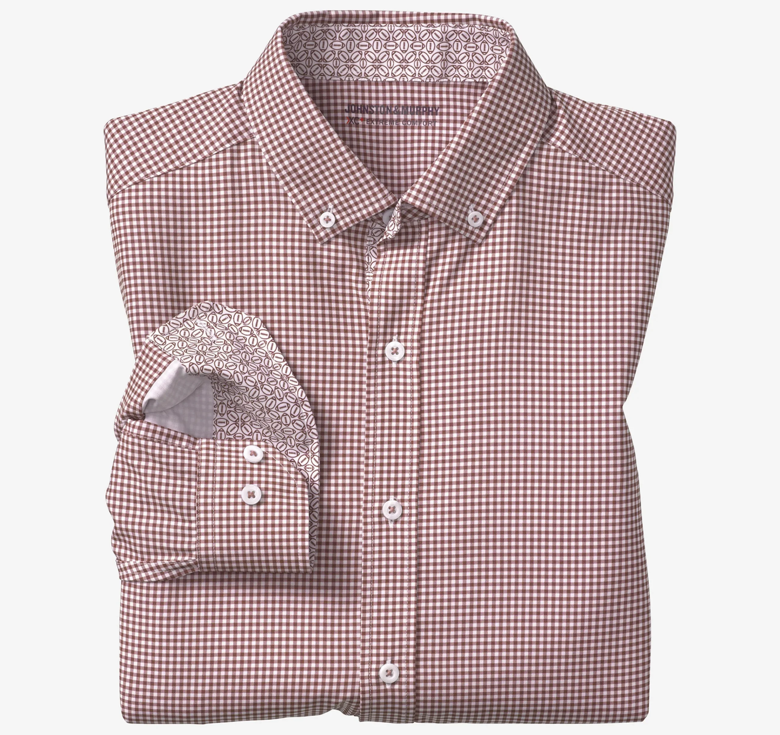 Game Day XC4® Long-Sleeve Gingham Shirt