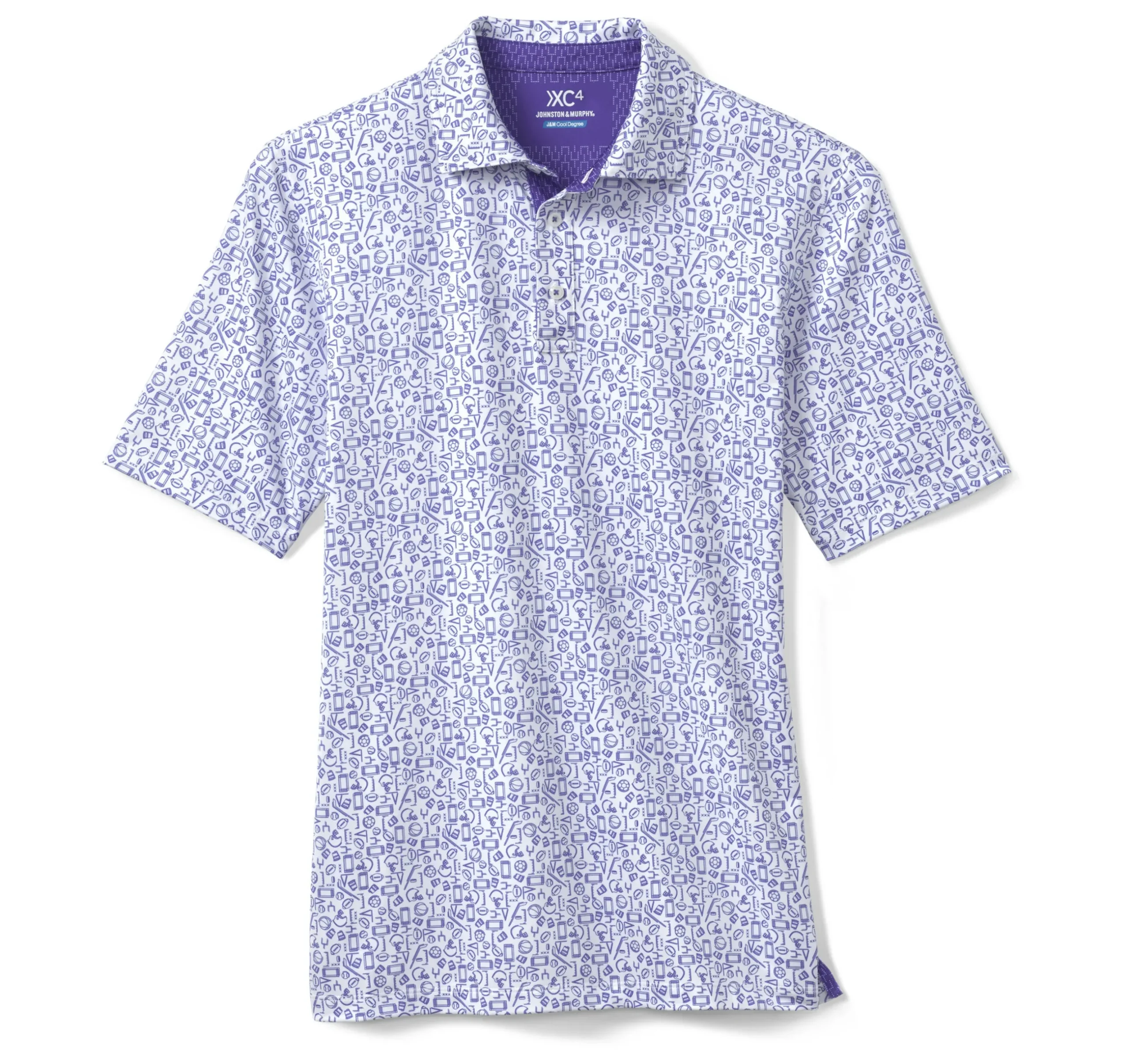 Game Day XC4® Multi-Sport Print Polo