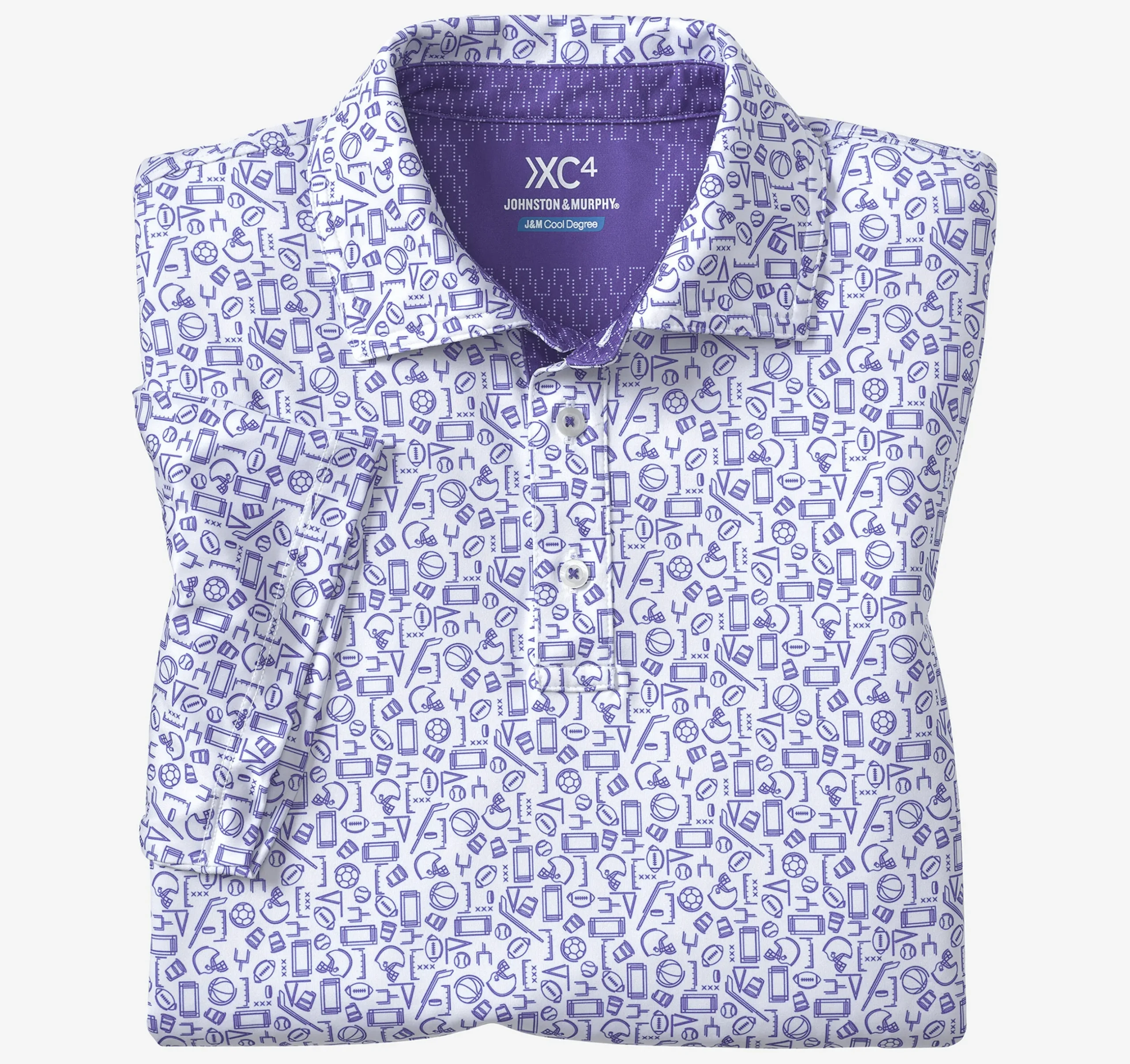 Game Day XC4® Multi-Sport Print Polo