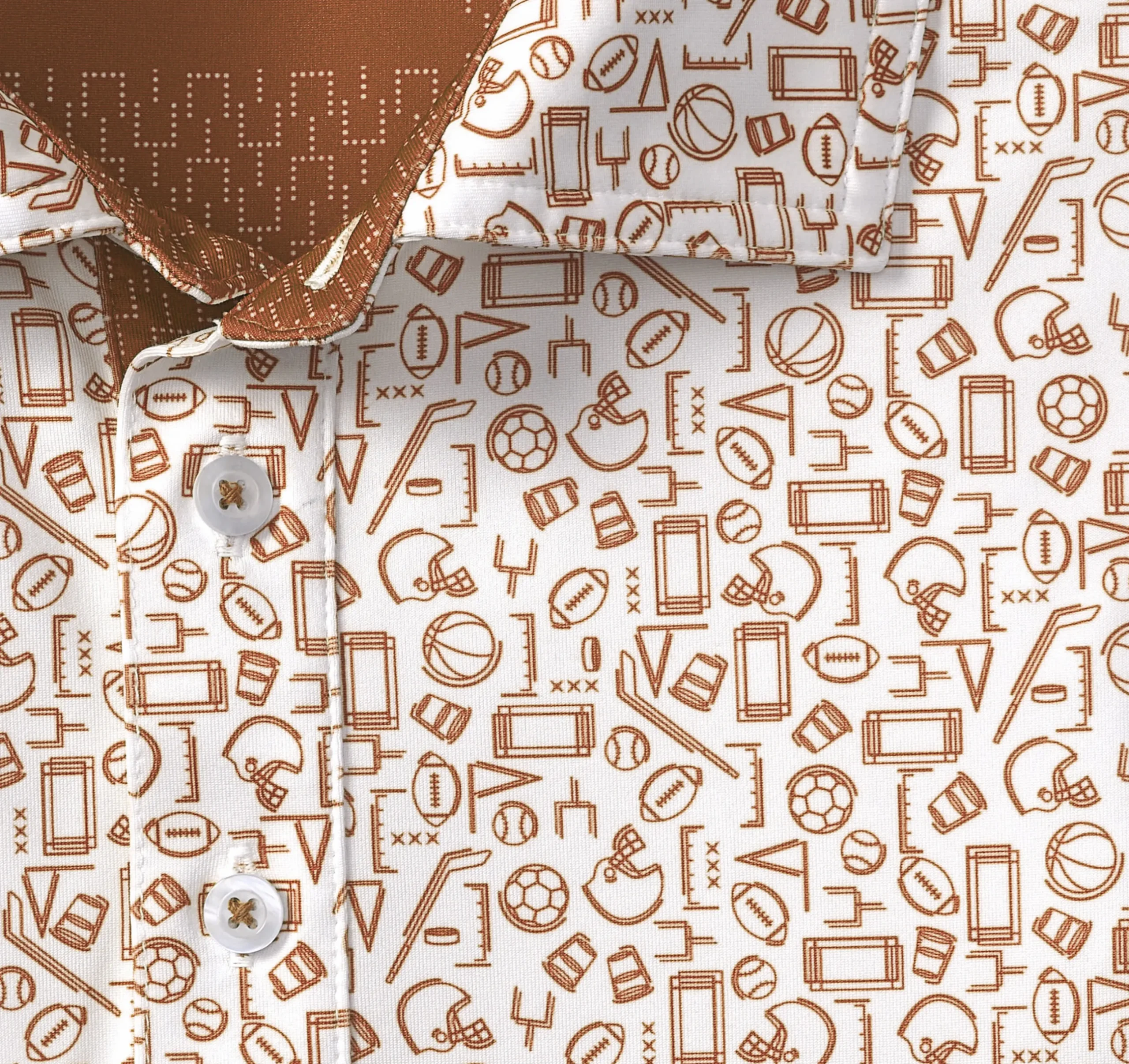 Game Day XC4® Multi-Sport Print Polo