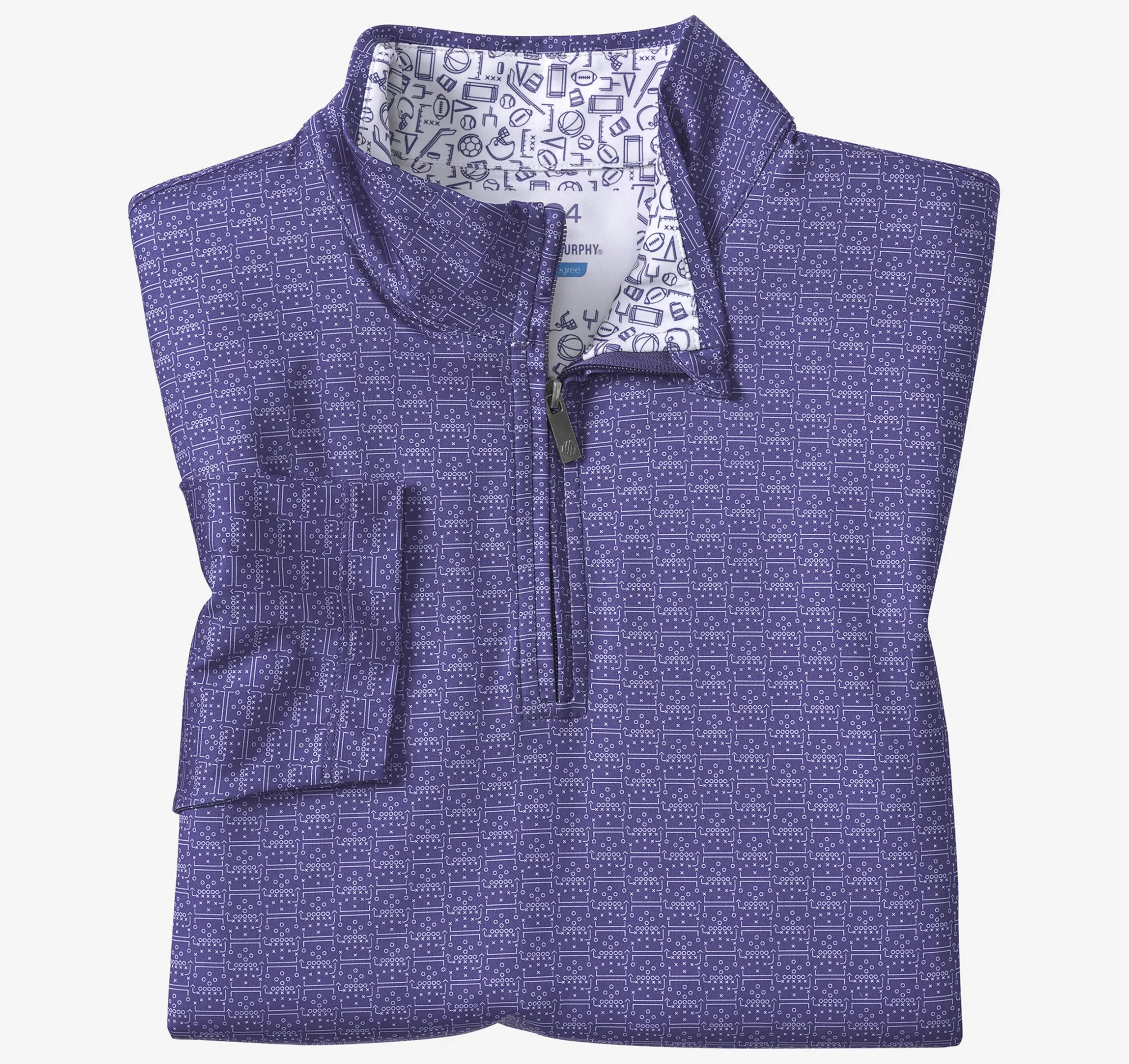 Game Day XC4® Plays Print Quarter-Zip