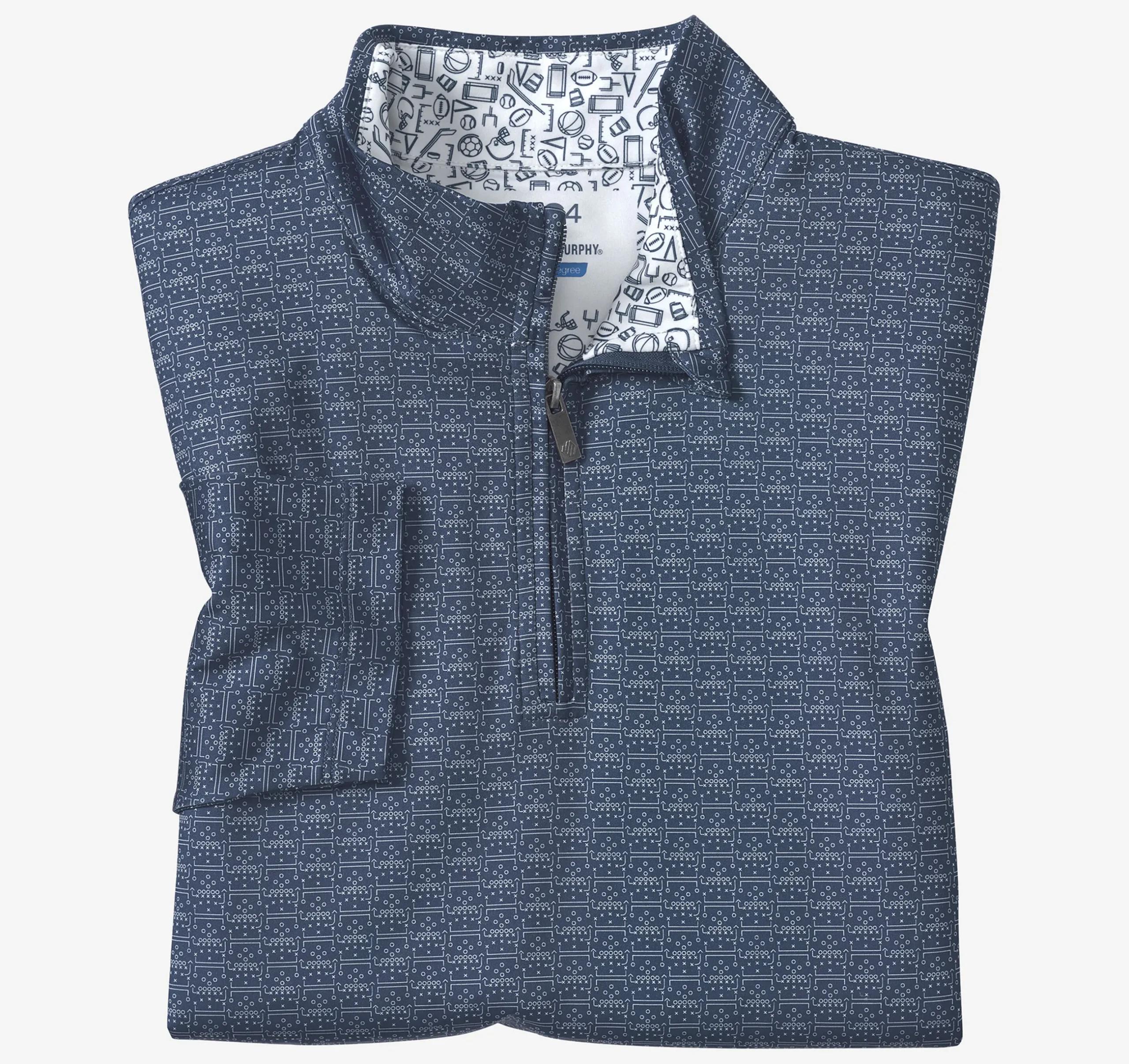 Game Day XC4® Plays Print Quarter-Zip