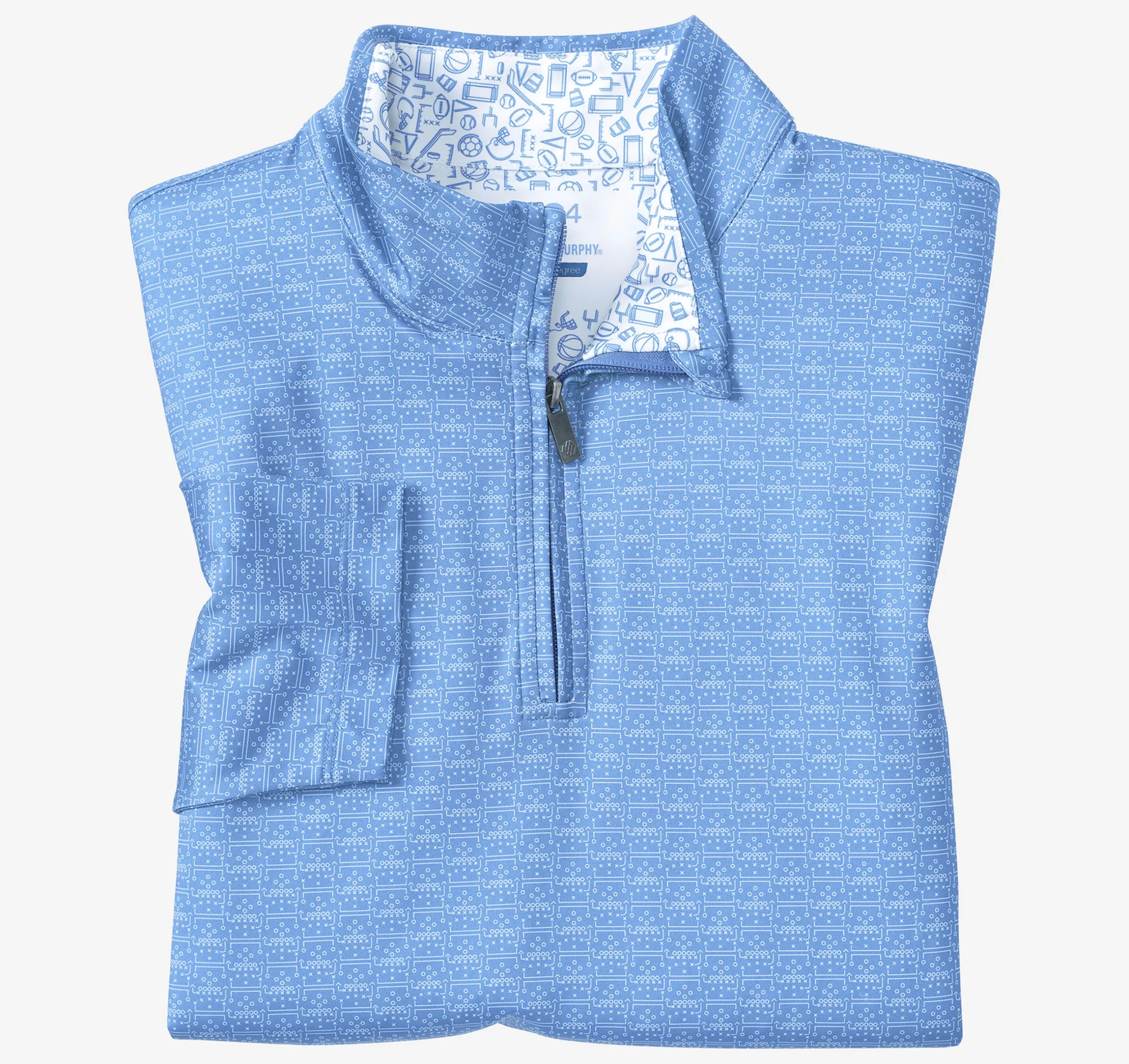 Game Day XC4® Plays Print Quarter-Zip