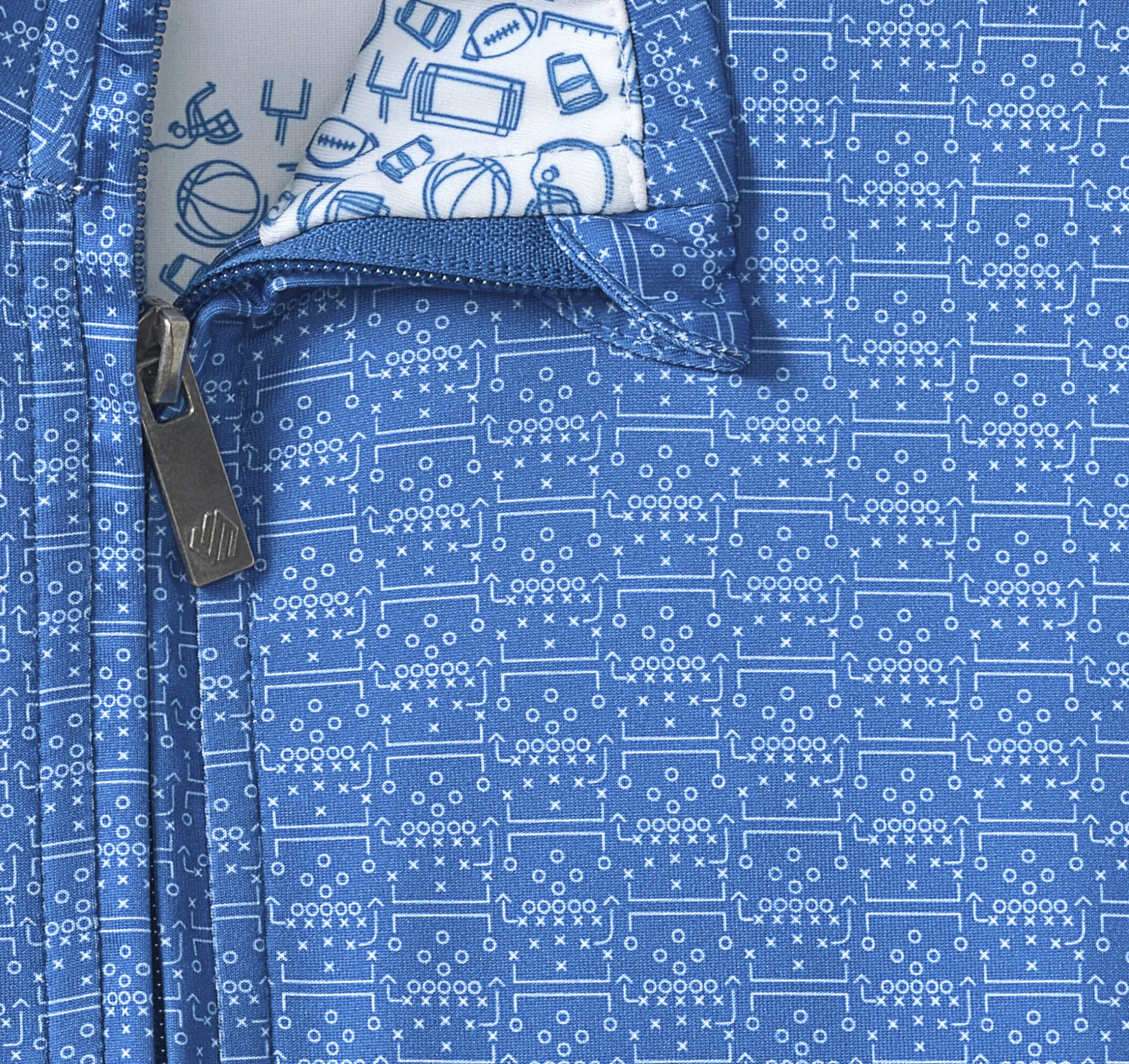 Game Day XC4® Plays Print Quarter-Zip