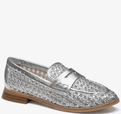 Gillian Woven Penny Loafer