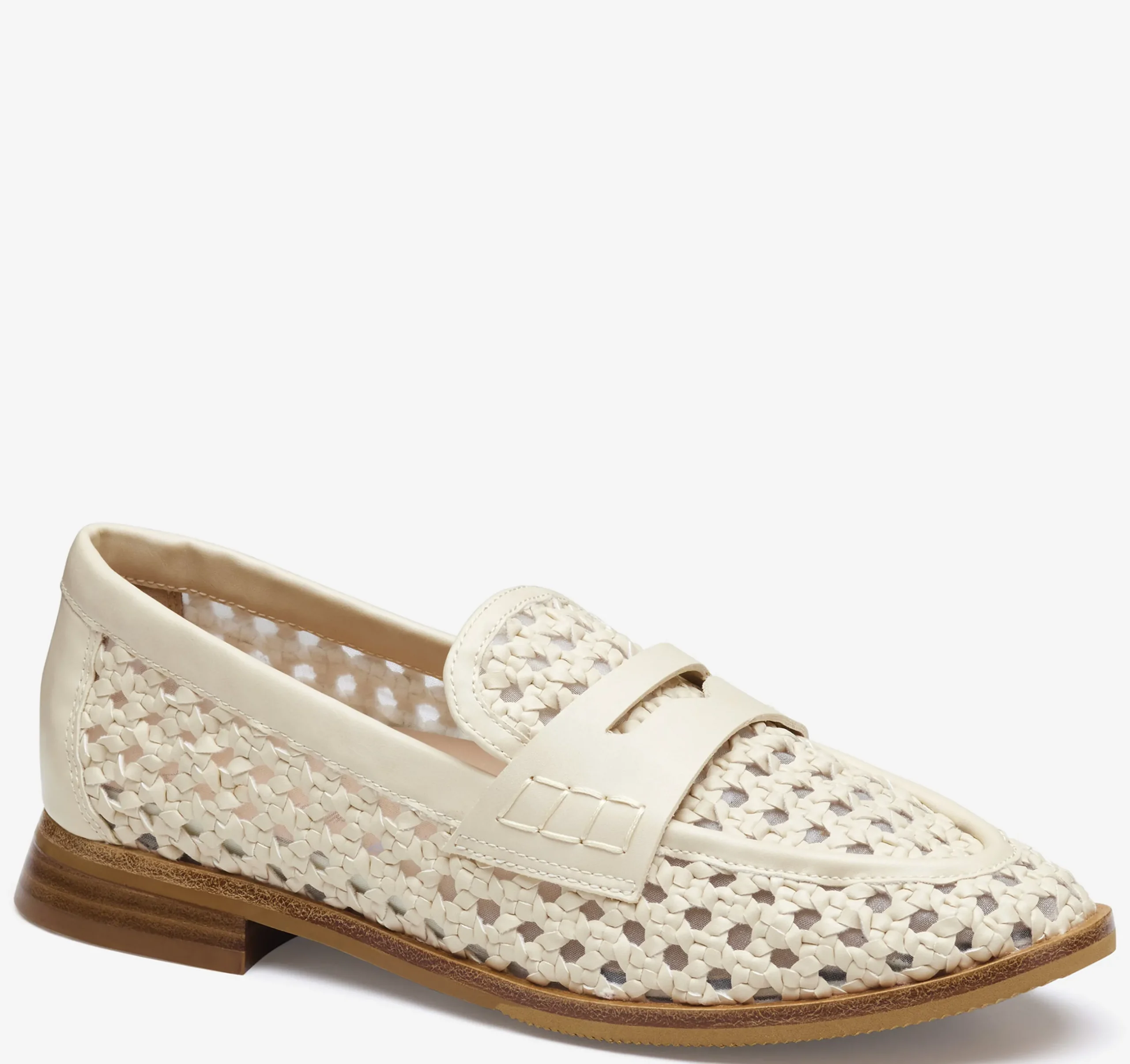 Gillian Woven Penny Loafer