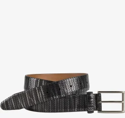 Herringbone Embossed Belt