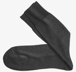 Herringbone Panel Socks