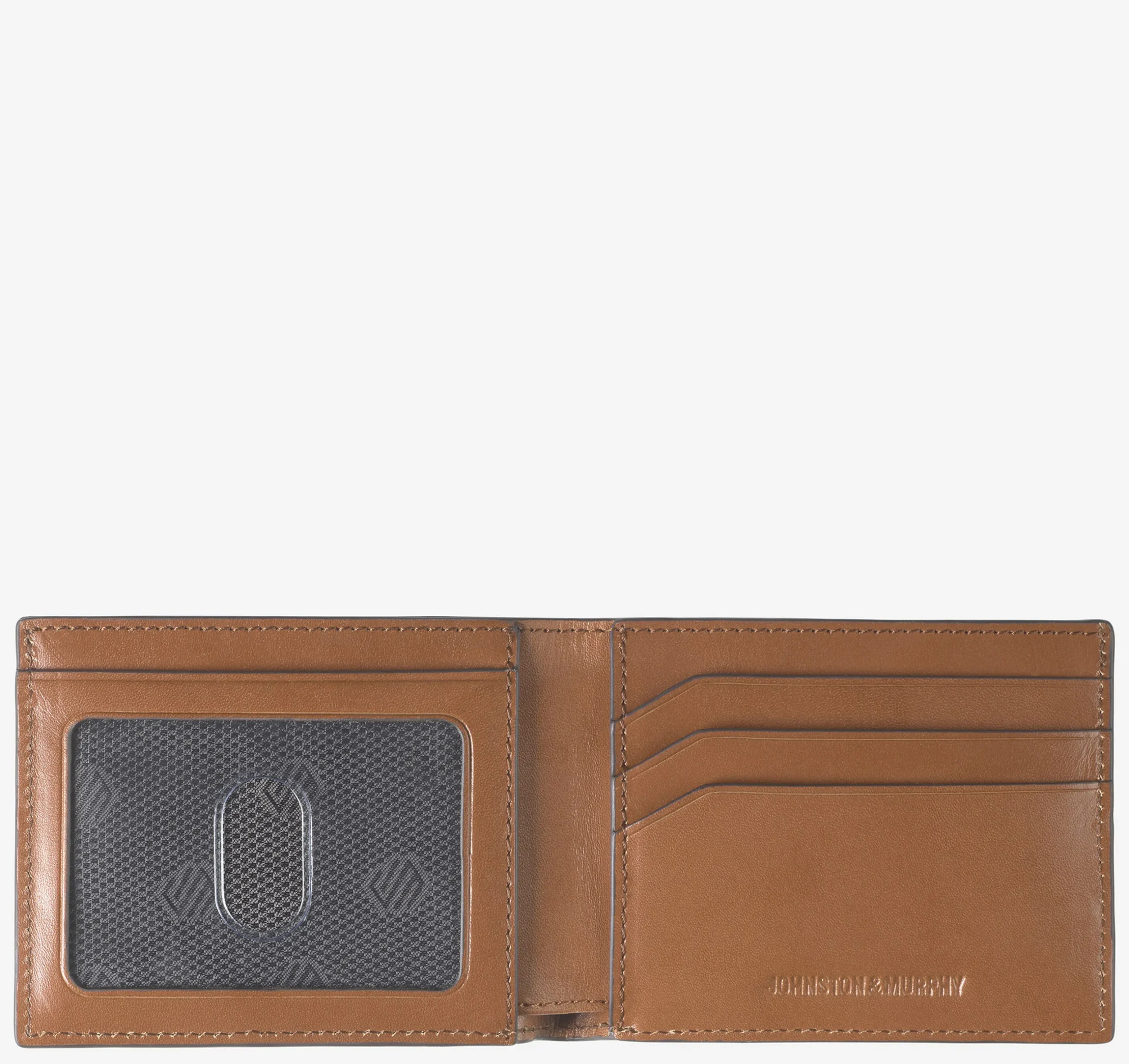 Hudson Diagonal-Etched Billfold Wallet