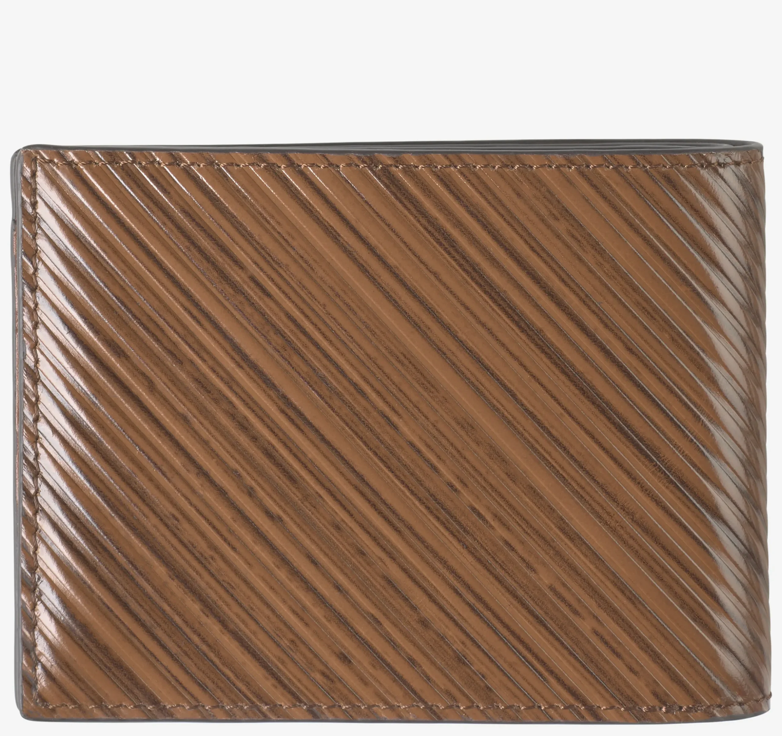 Hudson Diagonal-Etched Billfold Wallet