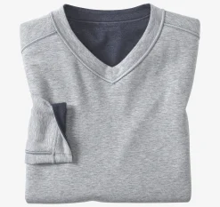 Icon Reversible V-Neck Pullover