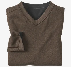 Icon Reversible V-Neck Pullover