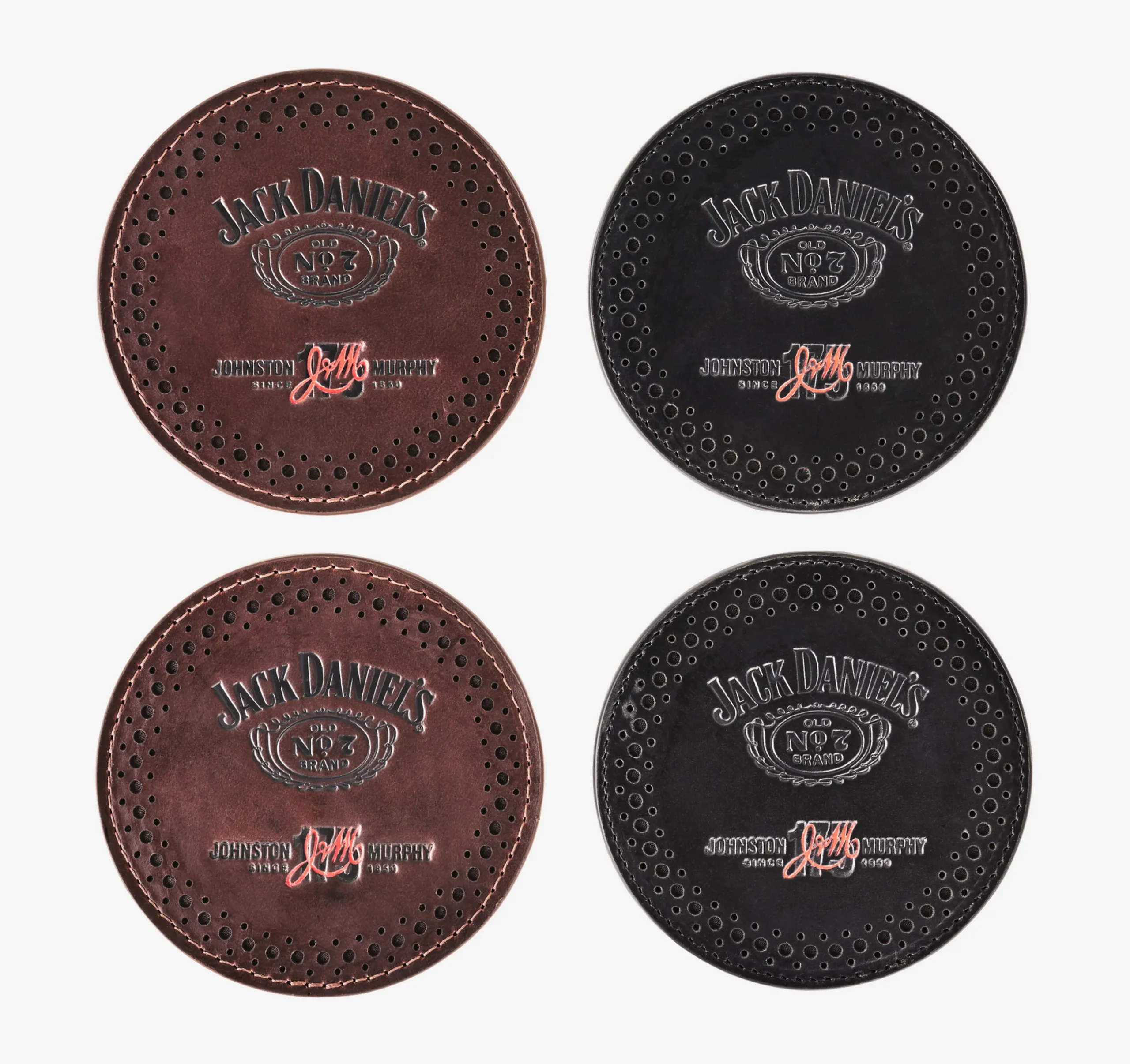 Jack Daniel's x JM 175th Leather Coaster Set