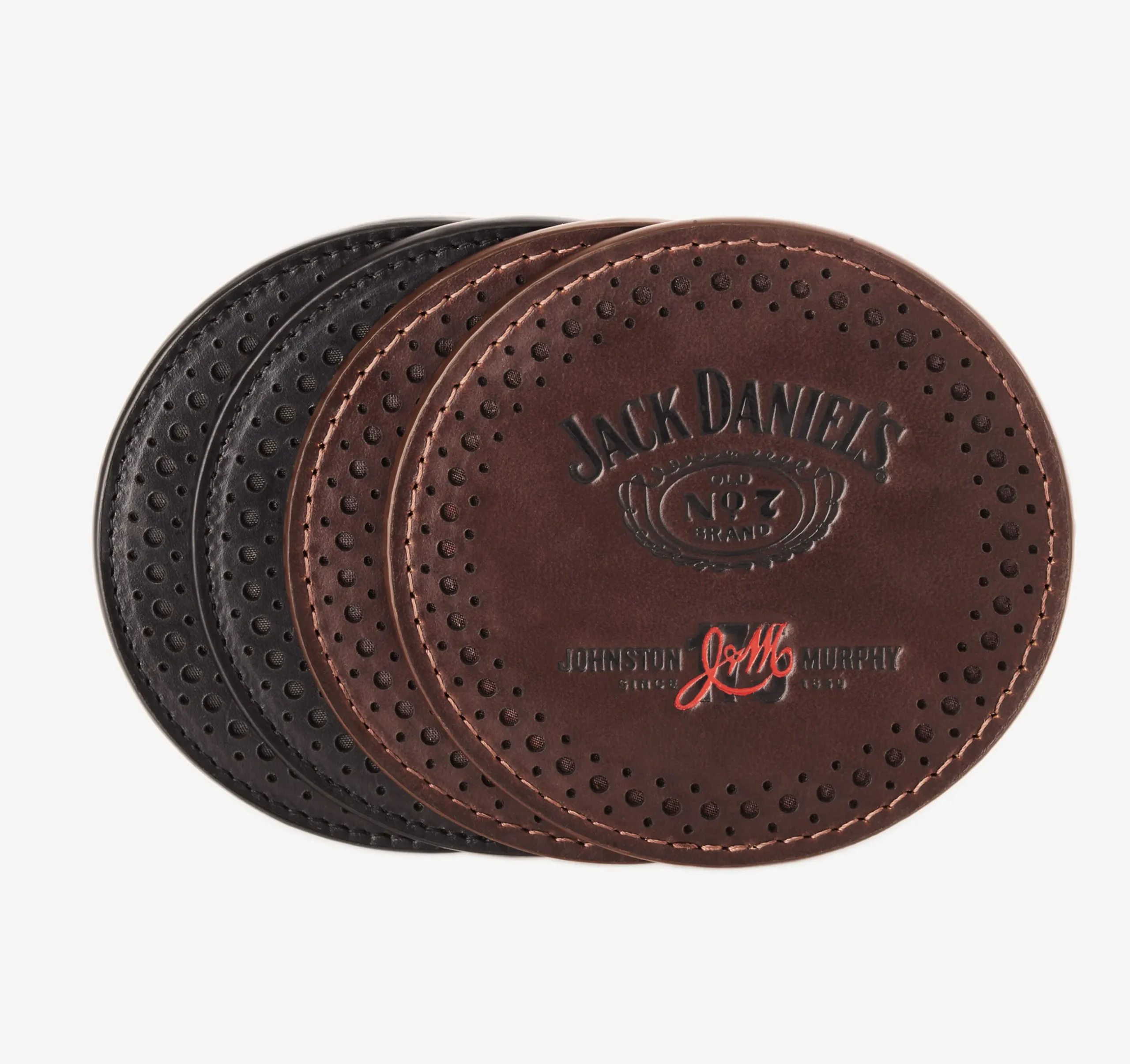 Jack Daniel's x JM 175th Leather Coaster Set